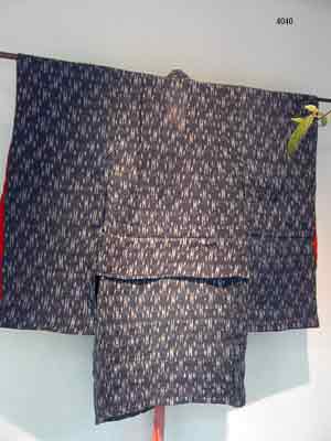 Kogin-stiched Kimono